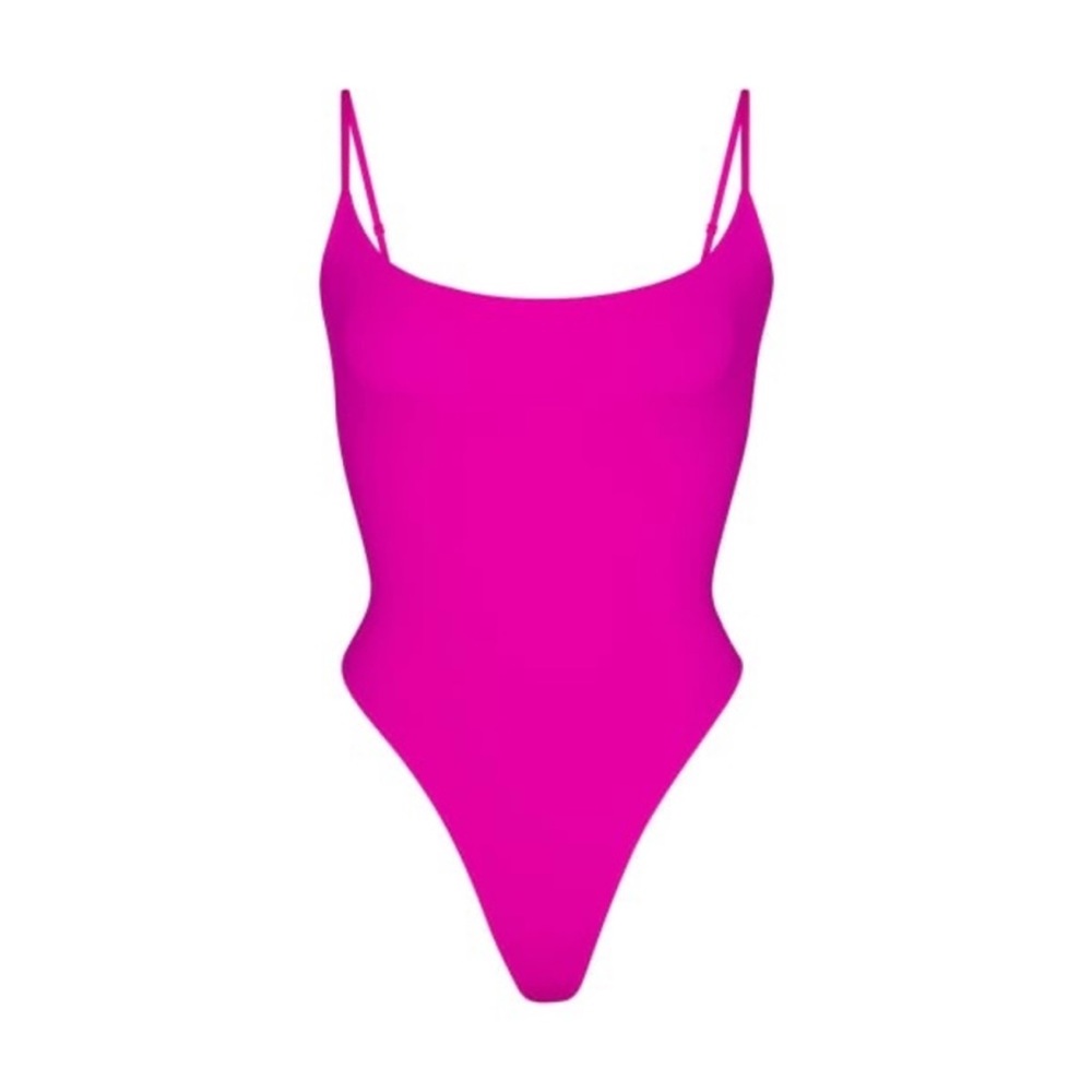 Skims Pink Fits Everybody Cami Bodysuits